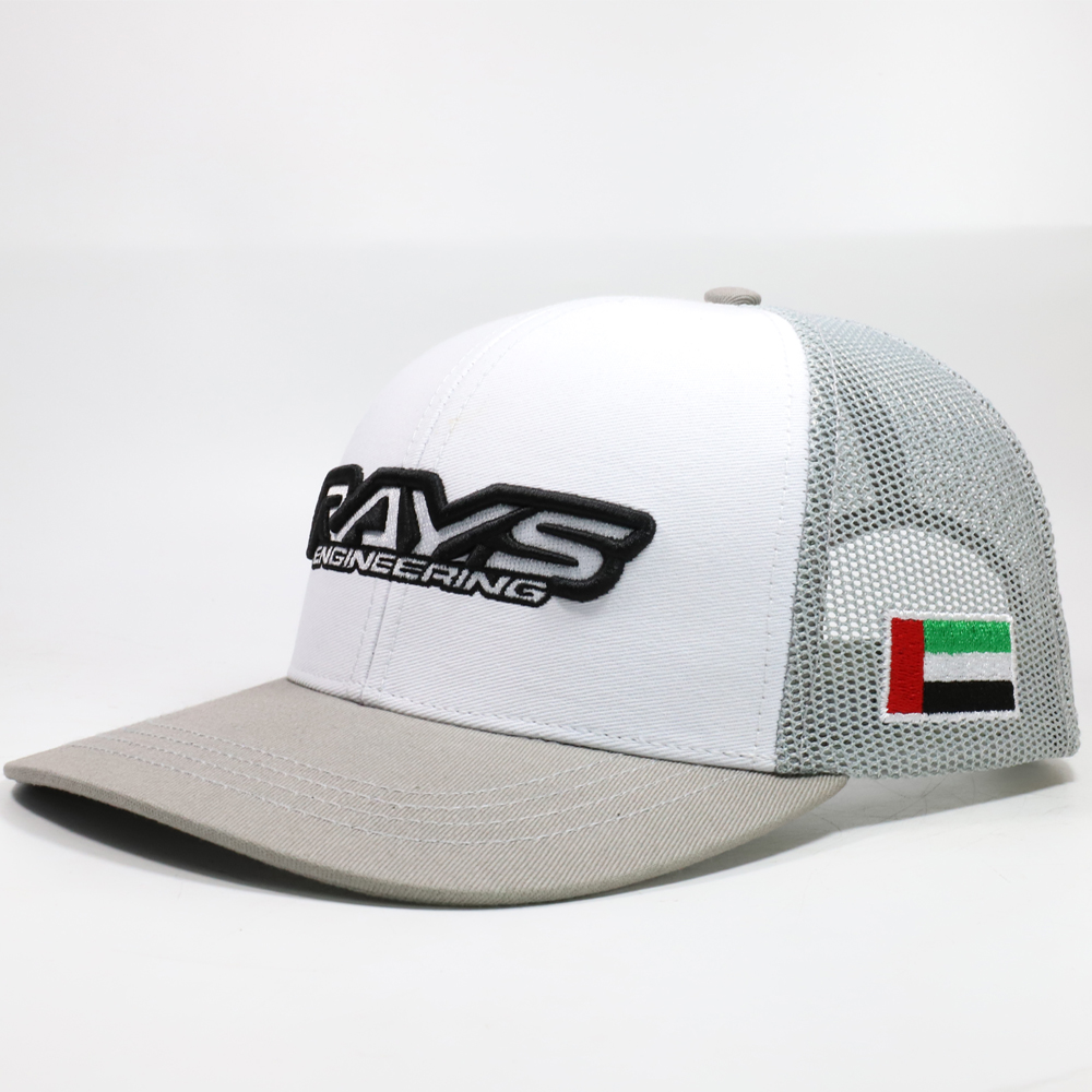 Flagnshow قبعة مطرزة حسب الطلب بلونين من شبكة الإمارات العربية المتحدة دبي 